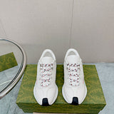 Gucci soft grey luxury sneakers view 11 classic court silhouette