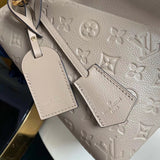 Interior view of modern statement women's handbag – women's statement bag