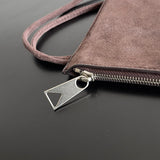 Sophisticated Premium PU Leather Handbag - Chic Everyday Appeal | Women's Statement Accessory #1573 - close-up detail shot (image 3) of designer-inspired handbag