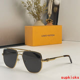 Angled view of Louis Vuitton unisex sunglasses