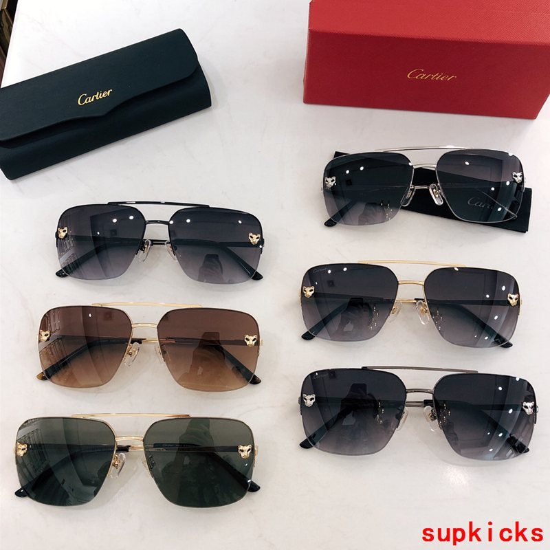 Lifestyle view of Cartier unisex sunglasses