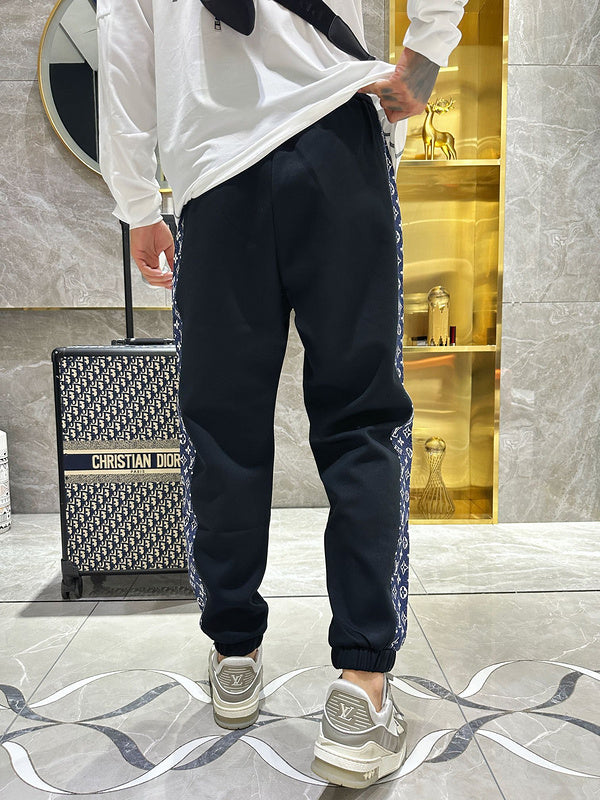 Full styled look of Louis Vuitton luxury clothing with contemporary cut
