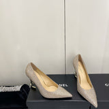 Saint Laurent shoes front view designer style