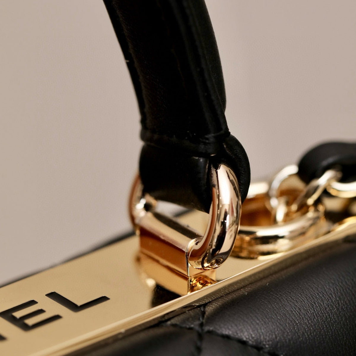 Front view of Chanel 24C Mini Trendy Bag premium piece
