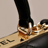 Front view of Chanel 24C Mini Trendy Bag premium piece
