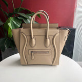 Side profile of premium classic women's handbag – women's luxury handbag