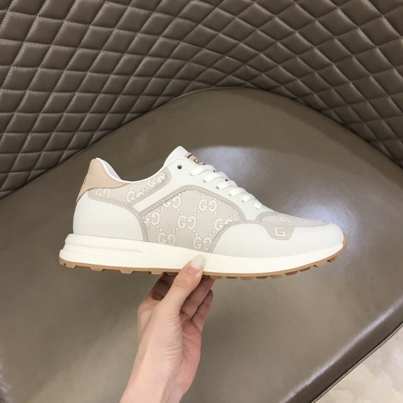 Gucci bold contrast luxury sneakers view 5 minimalist modern build