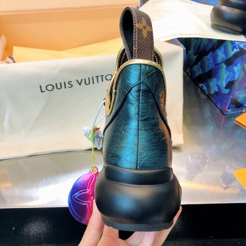 Louis Vuitton shoes front view designer style