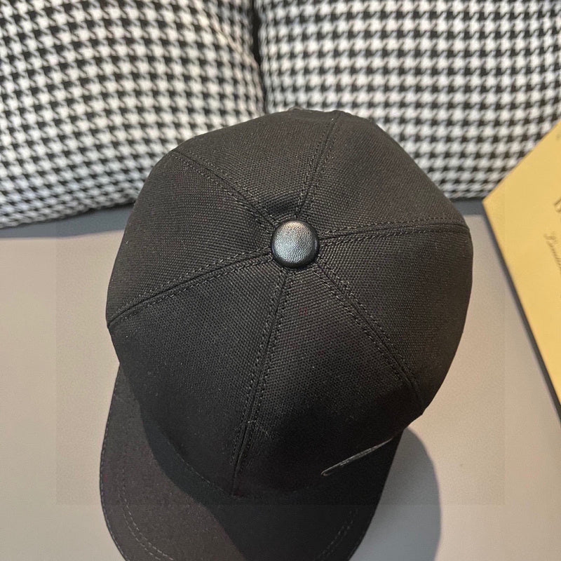 Front view of Burberry unisex cap