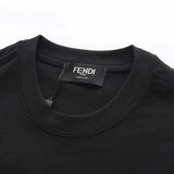 Full styled look of Louis Vuitton cotton t-shirt with monogram-inspired silhouette