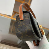 Side profile of sleek everyday-luxe women's handbag – women's premium purse