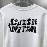 Front view of Louis Vuitton luxury clothing with streetwear-inspired cut