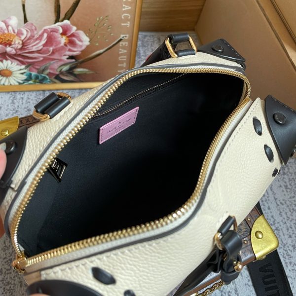 Back view of sleek statement women's handbag – women's premium purse