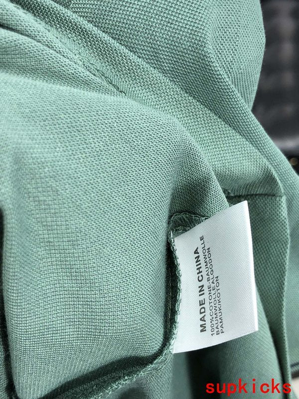 Side profile of Moncler luxury clothing with relaxed-fit cut