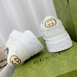 Gucci two-tone luxury sneakers view 7 minimalist modern build