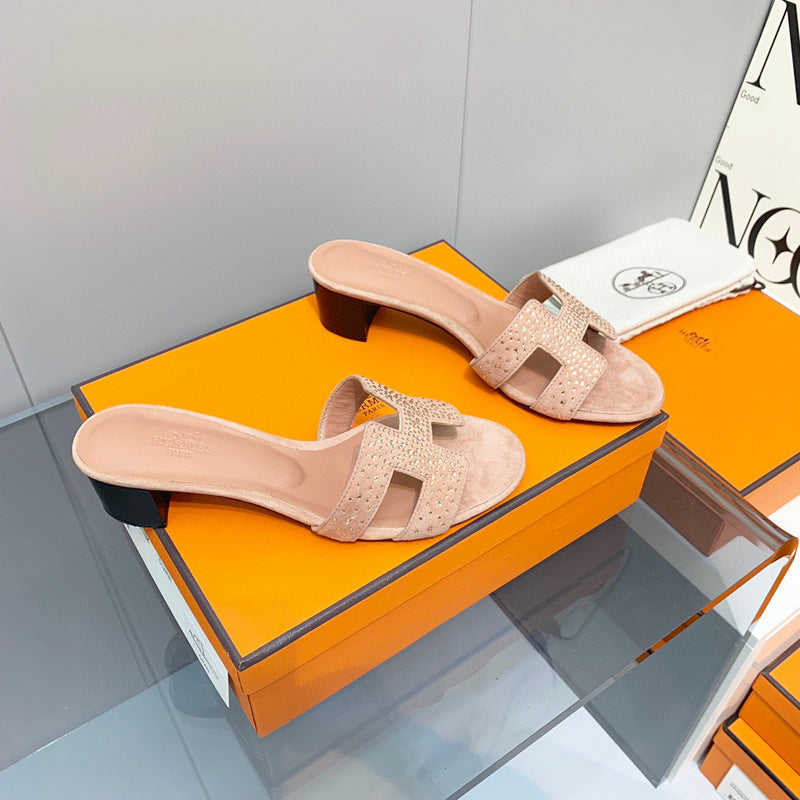 Hermes sandals Style 190 - angled studio shot