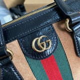 Back view of elevated polished women's handbag – women's statement bag