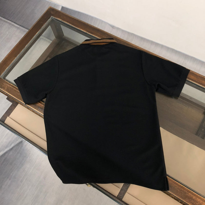 Close-up detail shot of Louis Vuitton cotton t-shirt with everyday silhouette