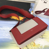 Back view of signature elevated women's handbag – women's luxury handbag