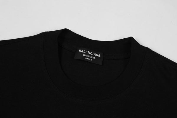 Balenciaga t-shirt back view — premium authentic designer style