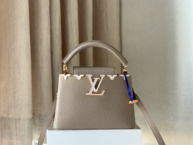  Sleek structured bag carried on shoulder 10