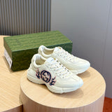 Gucci classic monochrome luxury sneakers view 10 everyday casual design