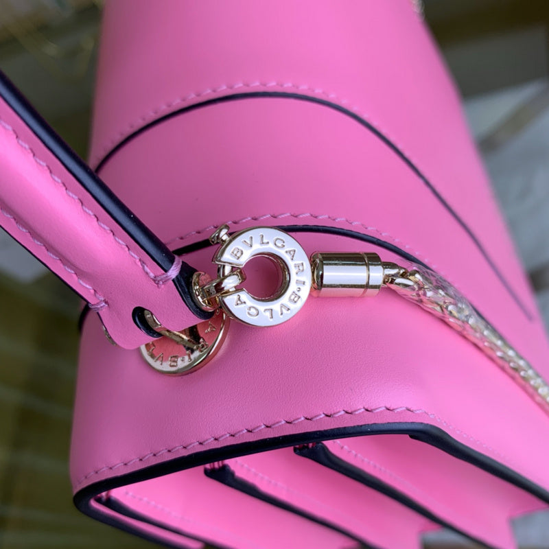 Bold Faux Leather Handbag - Versatile Everyday Design | Women's Fashion Handbag #1702 - hardware and detail close-up (image 5) of designer-inspired handbag