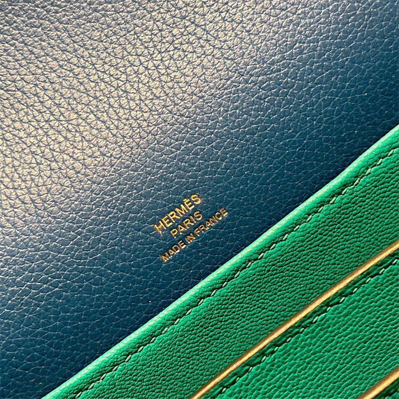 Side view of modernist structured handbag