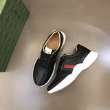 Gucci all-black luxury sneakers view 9 low-top design