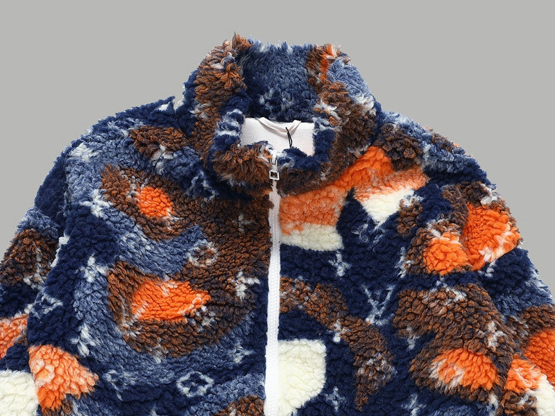 Full styled look of Louis Vuitton luxury clothing with monogram-inspired silhouette