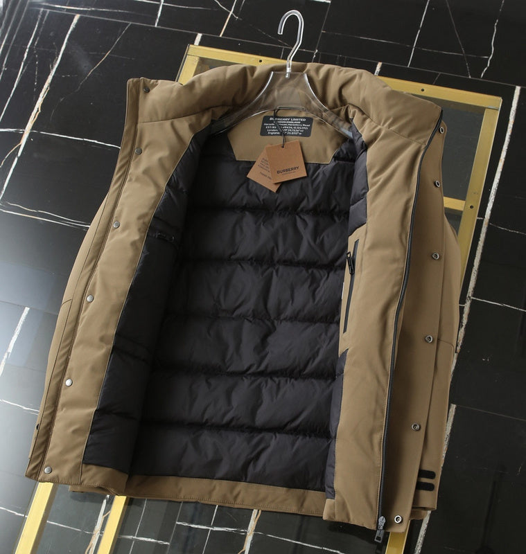 Close-up of Burberry designer clothing craftsmanship