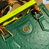 Back view of polished structured women's handbag – women's luxury accessory