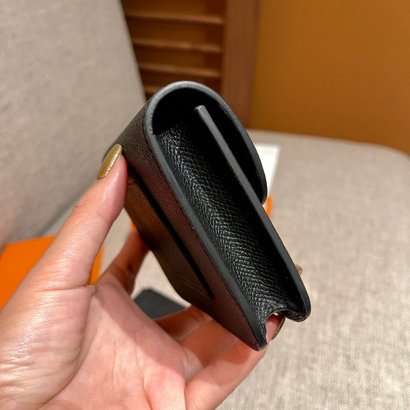 Polished bag shown from front angle