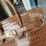 Close-up detail of tailored bag design