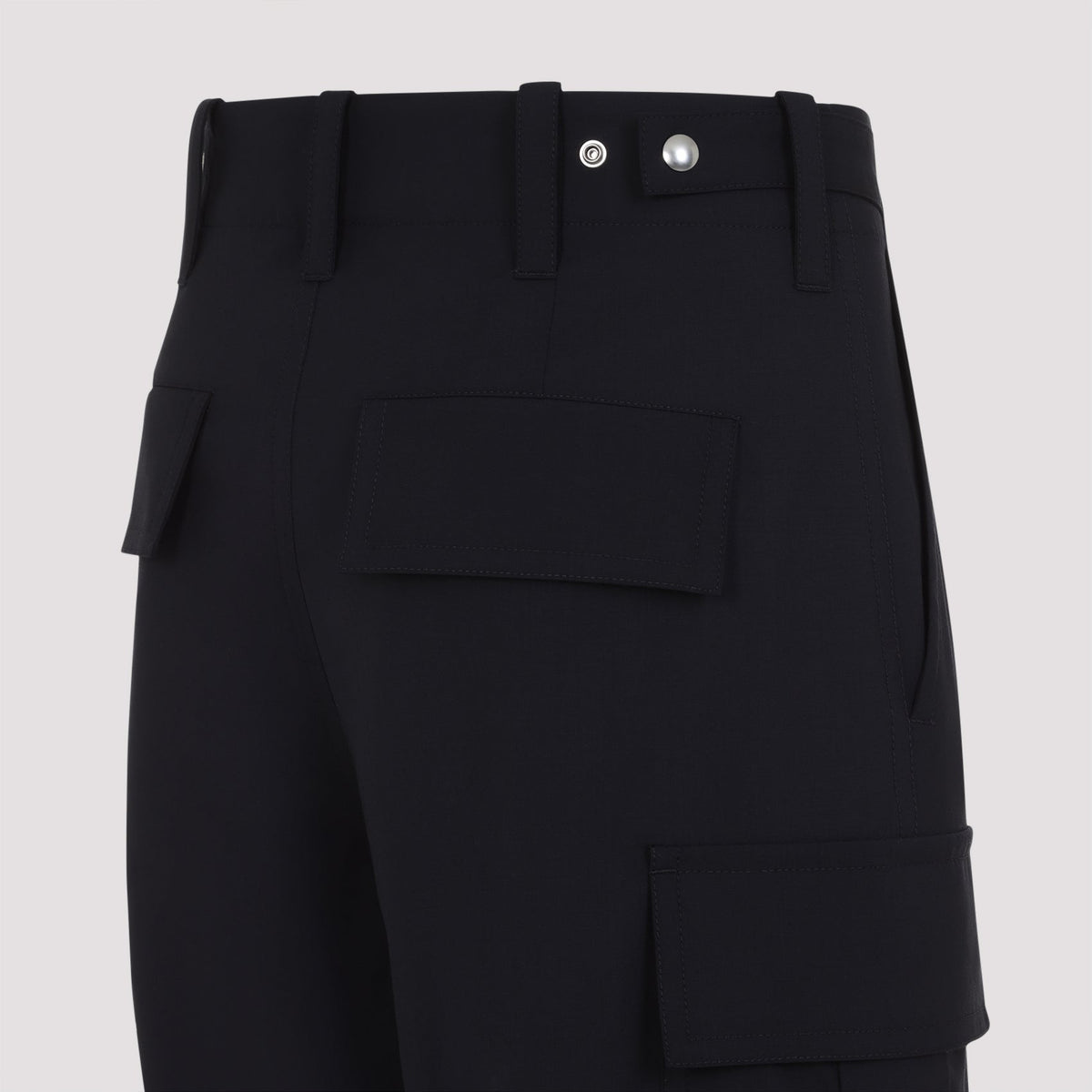 Bottega Veneta pants side profile designer luxury fashion