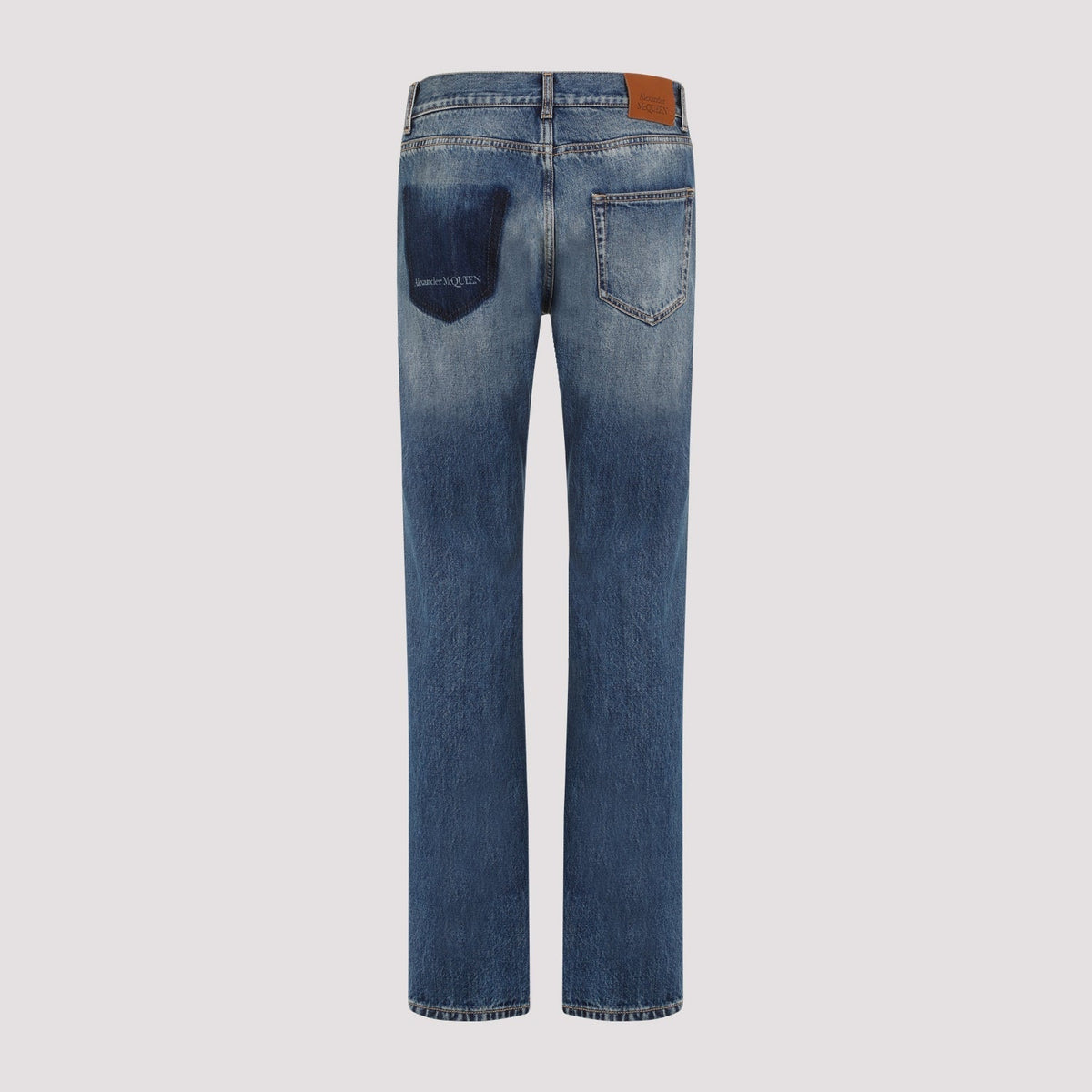 Alexander McQueen premium pants detail and craftsmanship close-up