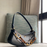 Ziva's Charm handbag – side angle view (32cm*11cm*5cm)
