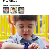 Angled view of PlayZoom Kids Smartwatch unisex watch