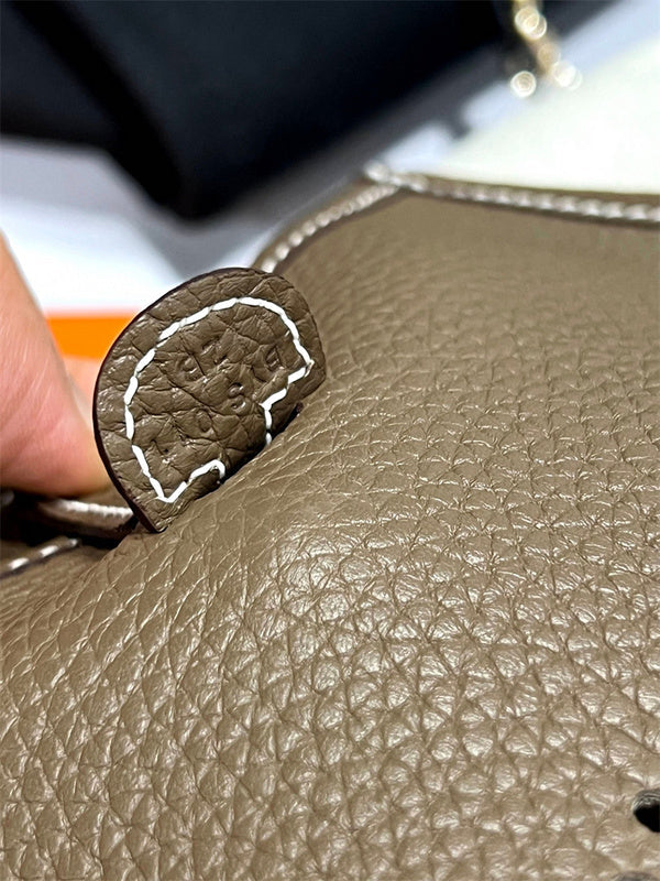 Close-up detail of elegant bag design