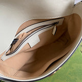 Side profile of elevated refined women's handbag – women's premium purse