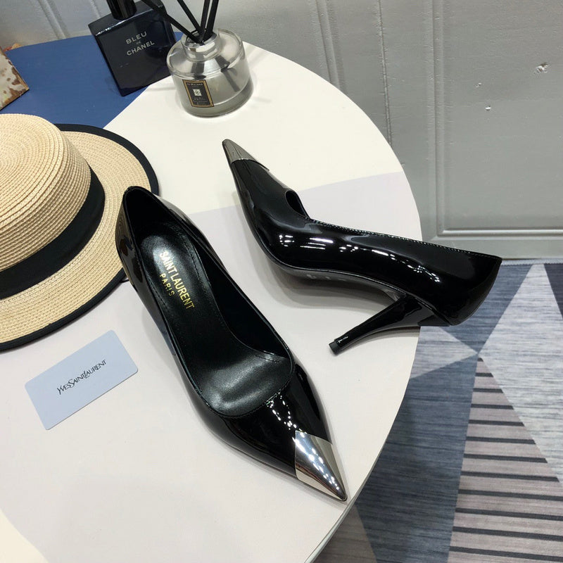 Saint Laurent luxury shoes back view — premium authentic designer style