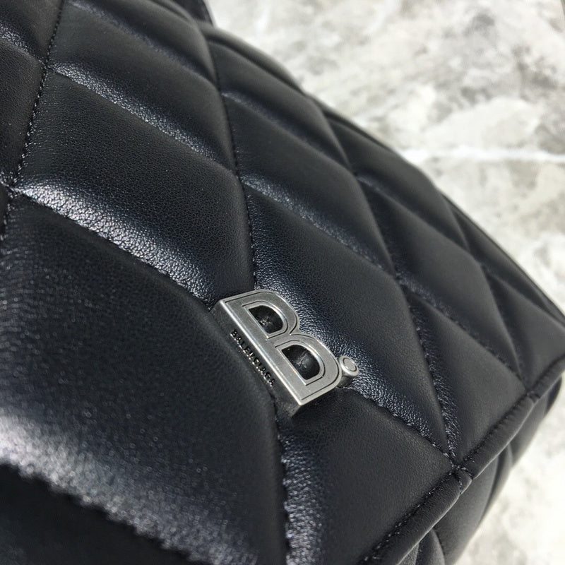 Refined Vegan Leather Handbag - Refined Silhouette | Women's Luxury Handbag #787 - styled full view (image 7) of designer-inspired handbag
