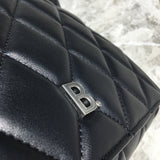 Refined Vegan Leather Handbag - Refined Silhouette | Women's Luxury Handbag #787 - styled full view (image 7) of designer-inspired handbag
