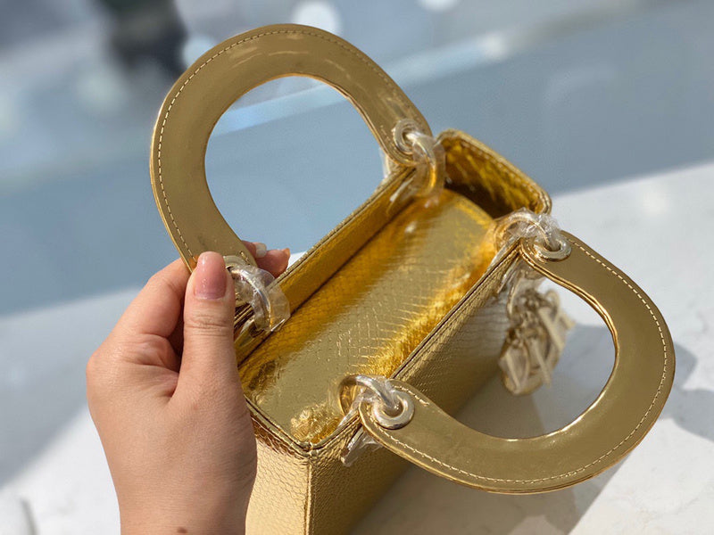 Back view of polished sleek women's handbag – women's premium purse
