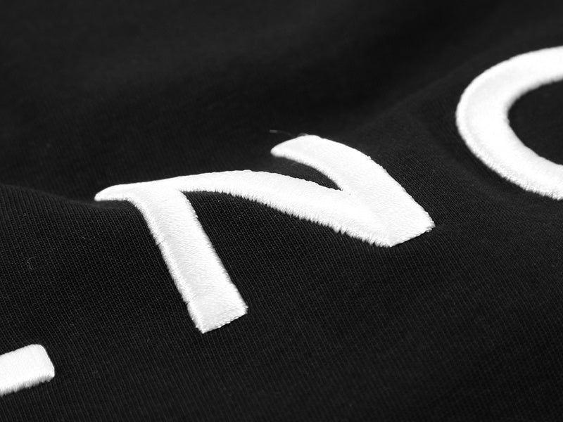 Back view of Givenchy luxury clothing with signature branding