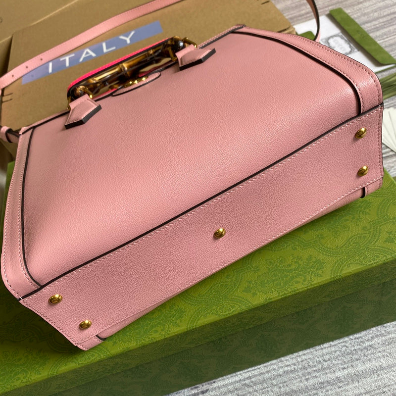 Top view of structured chic women's handbag – women's premium purse