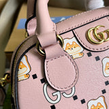 Close-up detail of classic statement women's handbag – women's luxury handbag