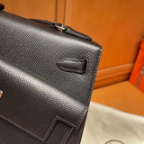 Interior view of sculpted premium bag