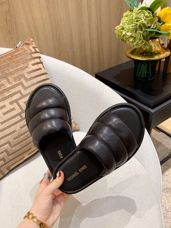 Balenciaga sandals Style 116 - front view, timeless elegant design