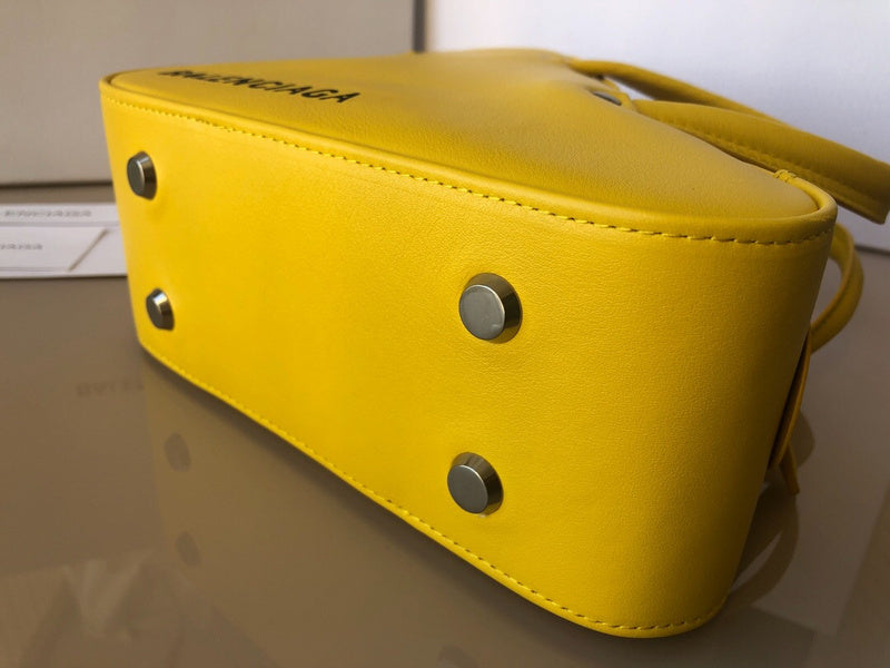 Sophisticated Vegan Leather Handbag - Smooth Faux-Leather Exterior | Women's Fashion Handbag #900 - styled full view (image 7) of designer-inspired handbag